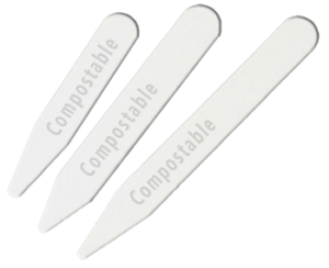 Circule biobased and compostable collar stays