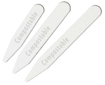 Circule biobased and compostable collar stays